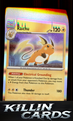 Raichu 026/165 Pokemon Rare SV: Scarlet & Violet 151 Card NM