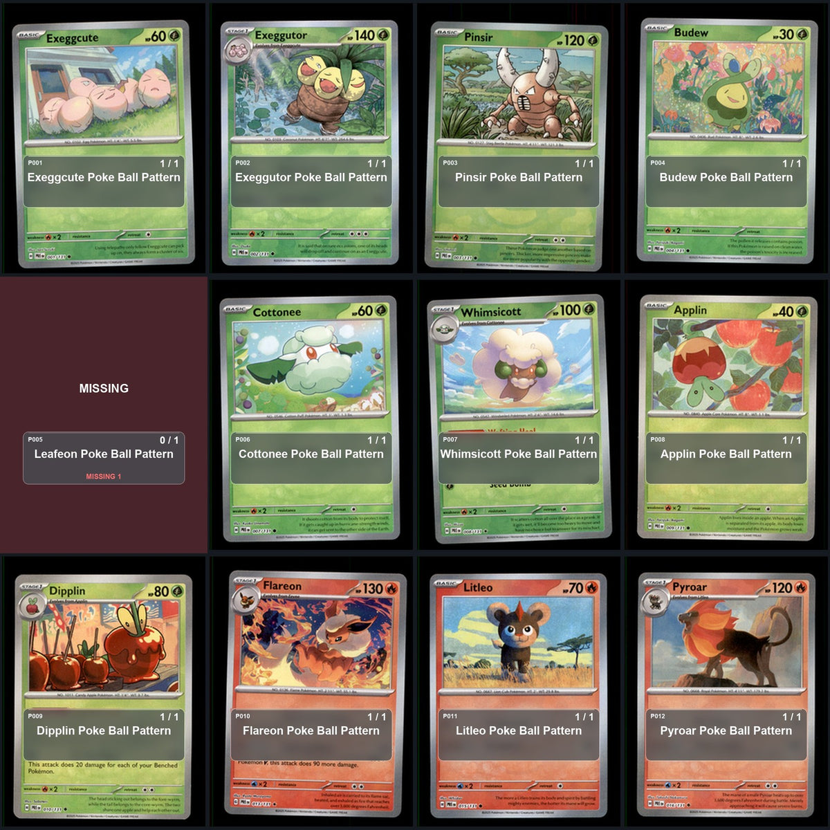 Pokemon TCG SV: Prismatic Evolutions Poke Ball Pattern Set 71 Cards Collection