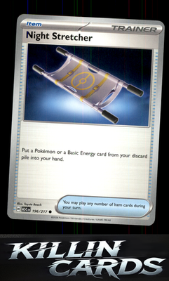 Team Rocket's Honchkrow 127/217 Pokemon Rare ME: Ascended Heroes Card NM