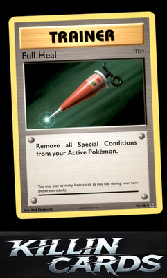 Full Heal 78/108 Pokemon Uncommon XY - Evolutions Card LP