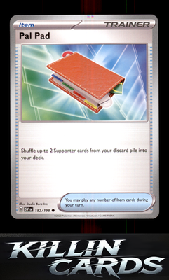 Pal Pad 182/198 Pokemon Common SV01: Scarlet & Violet Base Set Card NM