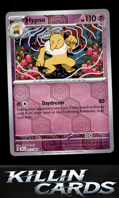 Reverse Holofoil Hypno 017/064 Pokemon Uncommon SV: Shrouded Fable Card NM