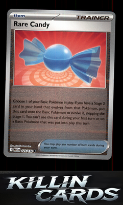 Reverse Holofoil Rare Candy - 125/132 125/132 Pokemon Common ME01: Mega Evolutio