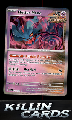 Flutter Mane 043/131 Pokemon Rare SV: Prismatic Evolutions Card NM