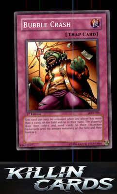 1st Edition Bubble Crash LOD-EN090 YuGiOh Common Legacy of Darkness (Worldwide E