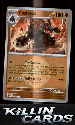 Reverse Holofoil Coalossal (Dusk Ball) 120/217 Pokemon Rare ME: Ascended Heroes