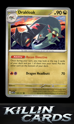 Drakloak - 159/217 159/217 Pokemon Common ME: Ascended Heroes Card NM