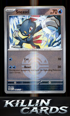 Reverse Holofoil Sneasel (Dusk Ball) 044/217 Pokemon Common ME: Ascended Heroes