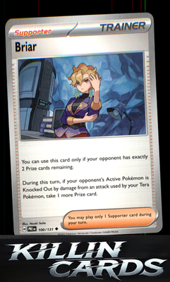 Briar 100/131 Pokemon Uncommon SV: Prismatic Evolutions Card NM
