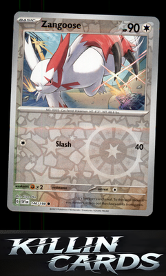 Reverse Holofoil Zangoose - 146/198 146/198 Pokemon Common SV01: Scarlet & Viole