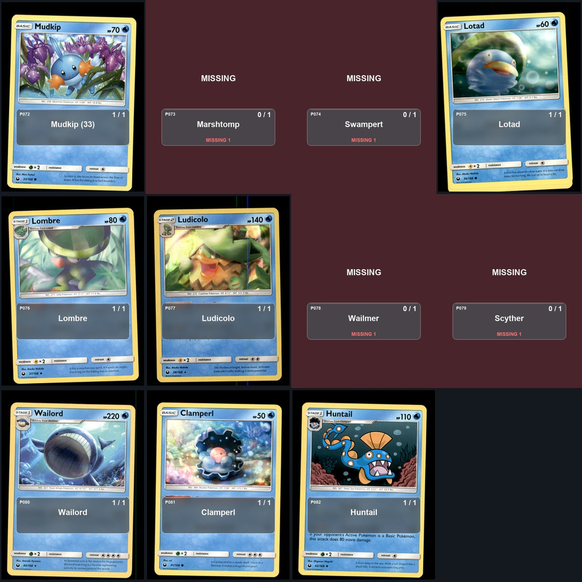 Pokemon TCG SM - Celestial Storm C/UC/R Standard Set 70 Cards