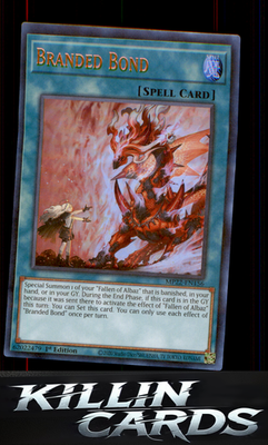 1st Edition Branded Bond MP22-EN156 YuGiOh Ultra Rare 2022 Tin of the Pharaoh's