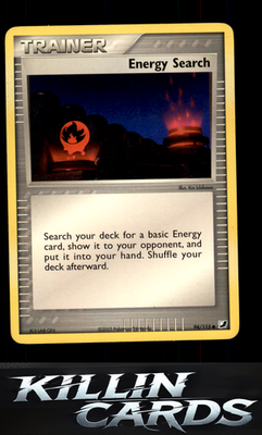 Energy Search 94/115 Pokemon Common Unseen Forces Card LP