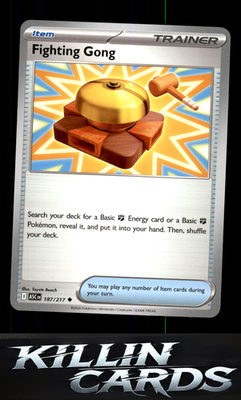 Fighting Gong 187/217 Pokemon Uncommon ME: Ascended Heroes Card NM
