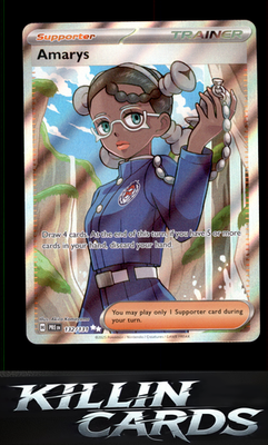 Amarys - 132/131 132/131 Pokemon Ultra Rare SV: Prismatic Evolutions Card NM