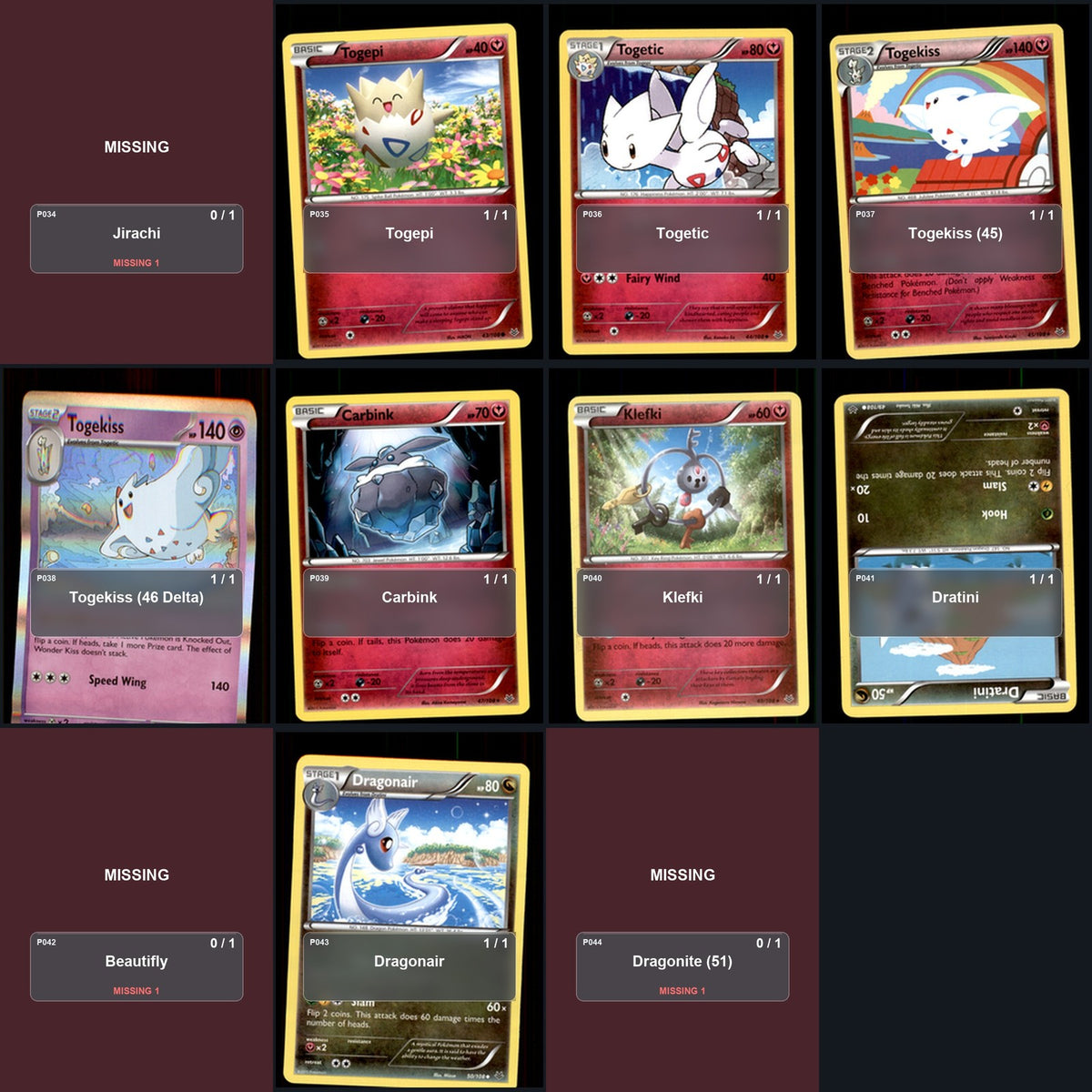 Pokemon TCG XY - Roaring Skies C/UC/R Standard Set 72 Cards