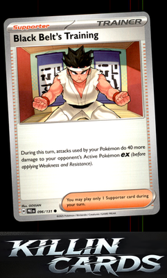 Black Belt's Training - 096/131 096/131 Pokemon Common SV: Prismatic Evolutions