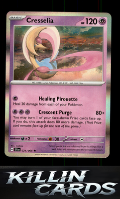 Cresselia - 021/064 021/064 Pokemon Rare SV: Shrouded Fable Card NM