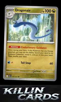 Dragonair 151/217 Pokemon Uncommon ME: Ascended Heroes Card NM