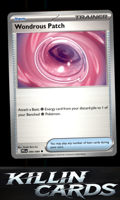 Wondrous Patch 094/094 Pokemon Uncommon ME02: Phantasmal Flames Card NM