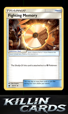 Fighting Memory 94/111 Pokemon Uncommon SM - Crimson Invasion Card NM