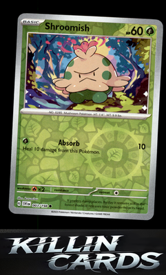 Reverse Holofoil Shroomish 003/198 Pokemon Common SV01: Scarlet & Violet Base Se