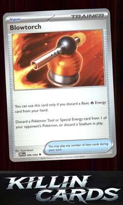 Blowtorch - 086/094 086/094 Pokemon Uncommon ME02: Phantasmal Flames Card NM