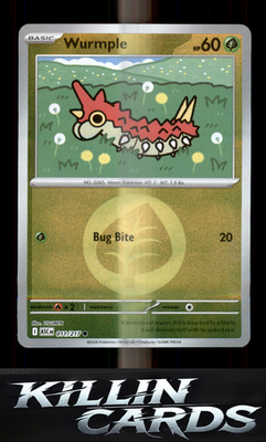 Wurmple (Energy Symbol Pattern) 011/217 Pokemon Common ME: Ascended Heroes Card