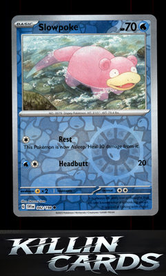 Reverse Holofoil Slowpoke - 042/198 042/198 Pokemon Common SV01: Scarlet & Viole