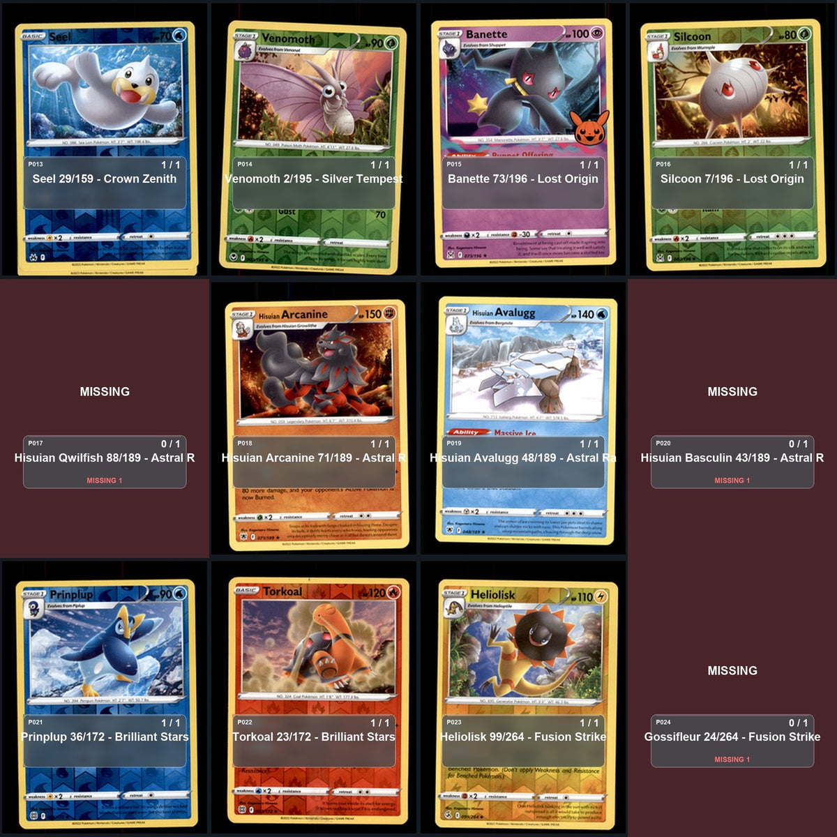 Pokemon TCG Kagemaru Himeno Artist Collection 59 Cards Lot