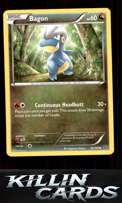 Bagon (54) 54/108 Pokemon Common XY - Roaring Skies Card NM