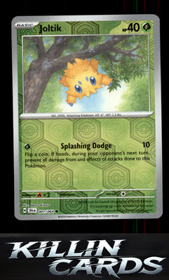Reverse Holofoil Joltik 001/064 Pokemon Common SV: Shrouded Fable Card NM