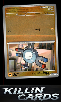 Reverse Holofoil Magnemite 045/132 Pokemon Common ME01: Mega Evolution Card NM