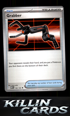 Grabber 162/165 Pokemon Uncommon SV: Scarlet & Violet 151 Card NM