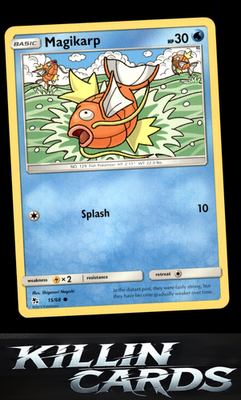 Magikarp 15/68 Pokemon Common Hidden Fates Card LP