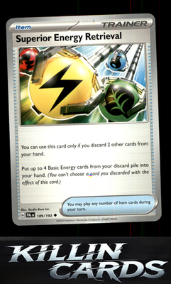 Superior Energy Retrieval - 189/193 189/193 Pokemon Uncommon SV02: Paldea Evolve