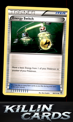 Energy Switch 89/111 Pokemon Uncommon XY - Furious Fists Card LP