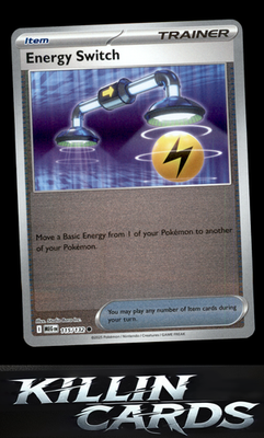Reverse Holofoil Energy Switch 115/132 Pokemon Common ME01: Mega Evolution Card