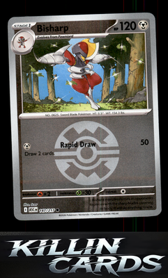 Reverse Holofoil Bisharp (Quick Ball) 147/217 Pokemon Common ME: Ascended Heroes