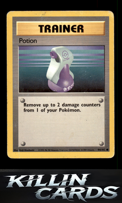 Potion 094/102 Pokemon Common Base Set (Shadowless) Card NM