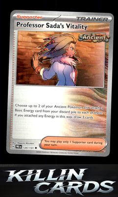 Professor Sada's Vitality 120/131 Pokemon Uncommon SV: Prismatic Evolutions Card
