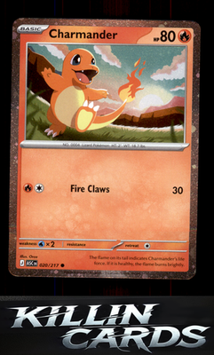 Charmander - 020/217 (Cosmos Holo) 020/217 Pokemon Common Miscellaneous Cards &