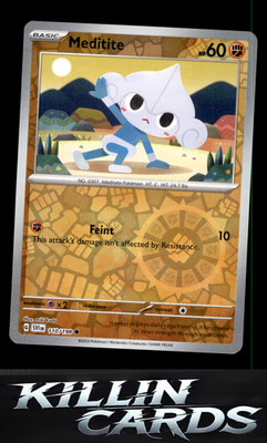 Reverse Holofoil Meditite - 110/198 110/198 Pokemon Common SV01: Scarlet & Viole