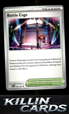 Battle Cage - 085/094 085/094 Pokemon Uncommon ME02: Phantasmal Flames Card NM