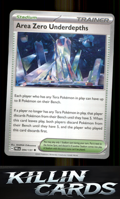 Area Zero Underdepths 094/131 Pokemon Uncommon SV: Prismatic Evolutions Card NM