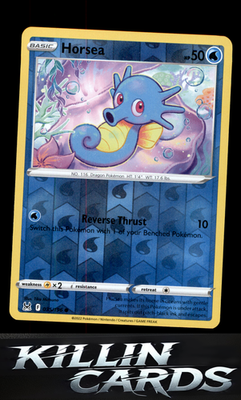 Reverse Holofoil Horsea 035/196 Pokemon Common SWSH11: Lost Origin Card NM