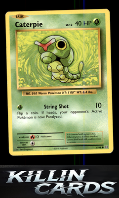 Caterpie 3/108 Pokemon Common XY - Evolutions Card NM