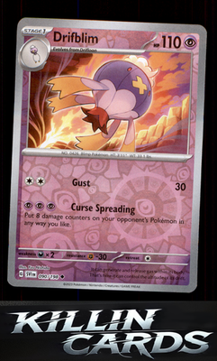 Reverse Holofoil Drifblim 090/198 Pokemon Uncommon SV01: Scarlet & Violet Base S
