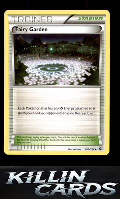 Fairy Garden 100/124 Pokemon Uncommon XY - Fates Collide Card NM