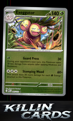 Reverse Holofoil Exeggutor - 005/132 005/132 Pokemon Uncommon ME01: Mega Evoluti